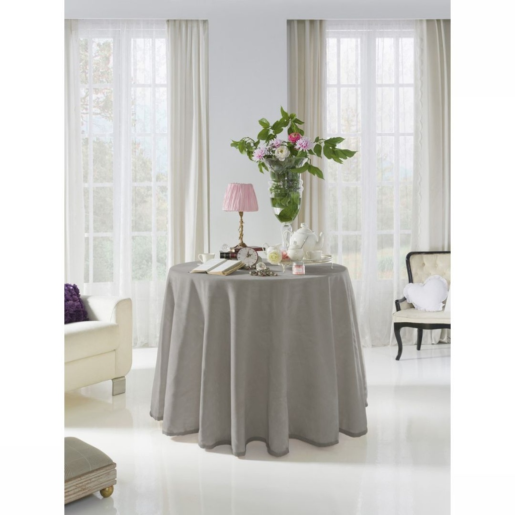 Falda de camilla de terciopelo lisa - Imagen 3