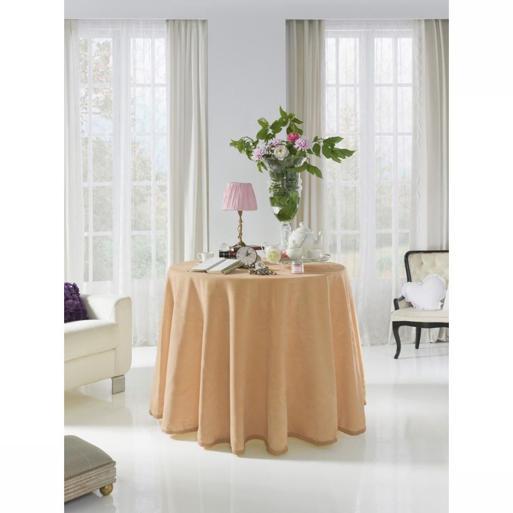 Falda de camilla de terciopelo lisa - Imagen 4