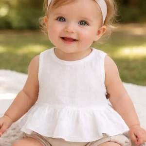 Blusa Bebé Atari Blanca