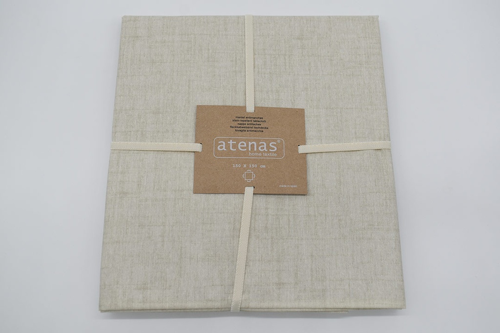 Mantel resinado antimanchas efecto lino - Imagen 5