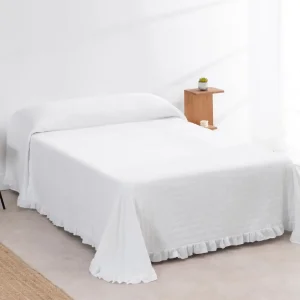 Colcha Bouti Atenas Blanca Volante