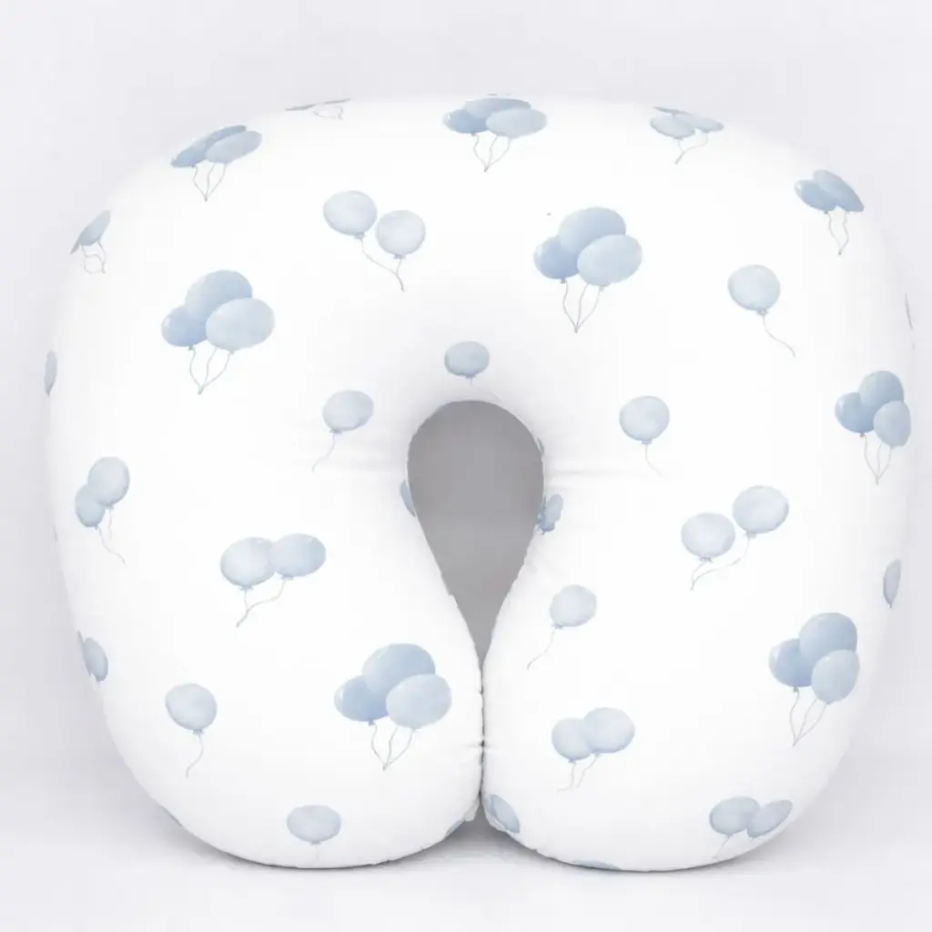 COJIN DE LACTANCIA GLOBITOS AZUL MARCAVI