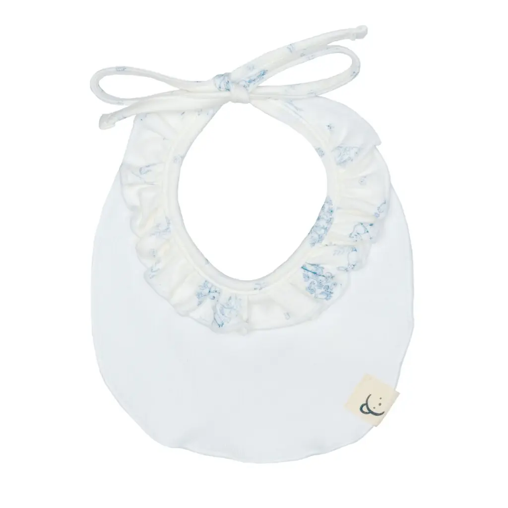 Arrullo + Babero Bebé Mon Cheri Celeste - Imagen 2