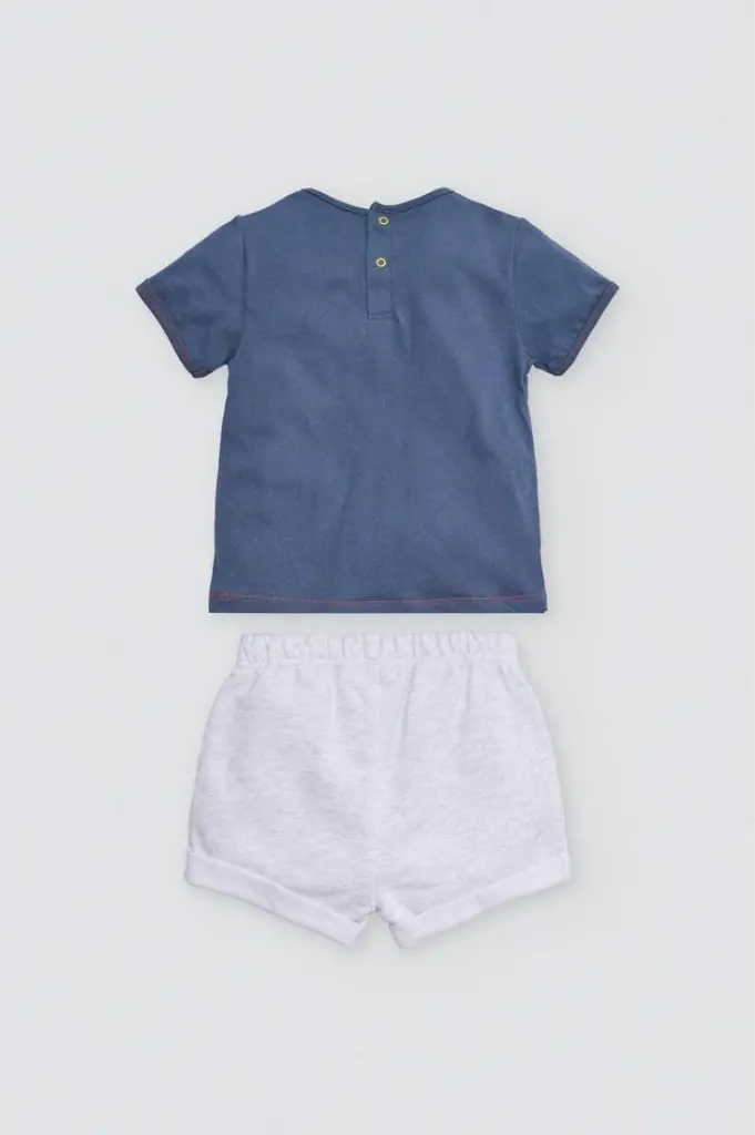 Conjunto de bebé camiseta y shorts - Imagen 2