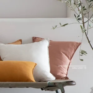 FUNDA COJIN DIGITAL DALI NEW LINO BRUSHED 50X50 CASTILLA TEXTIL