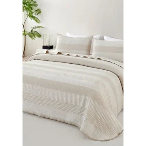COLCHA BOUTI CLOE BEIGE DOLZ